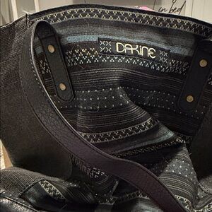 Dakine Black and Gray Laptop Bag